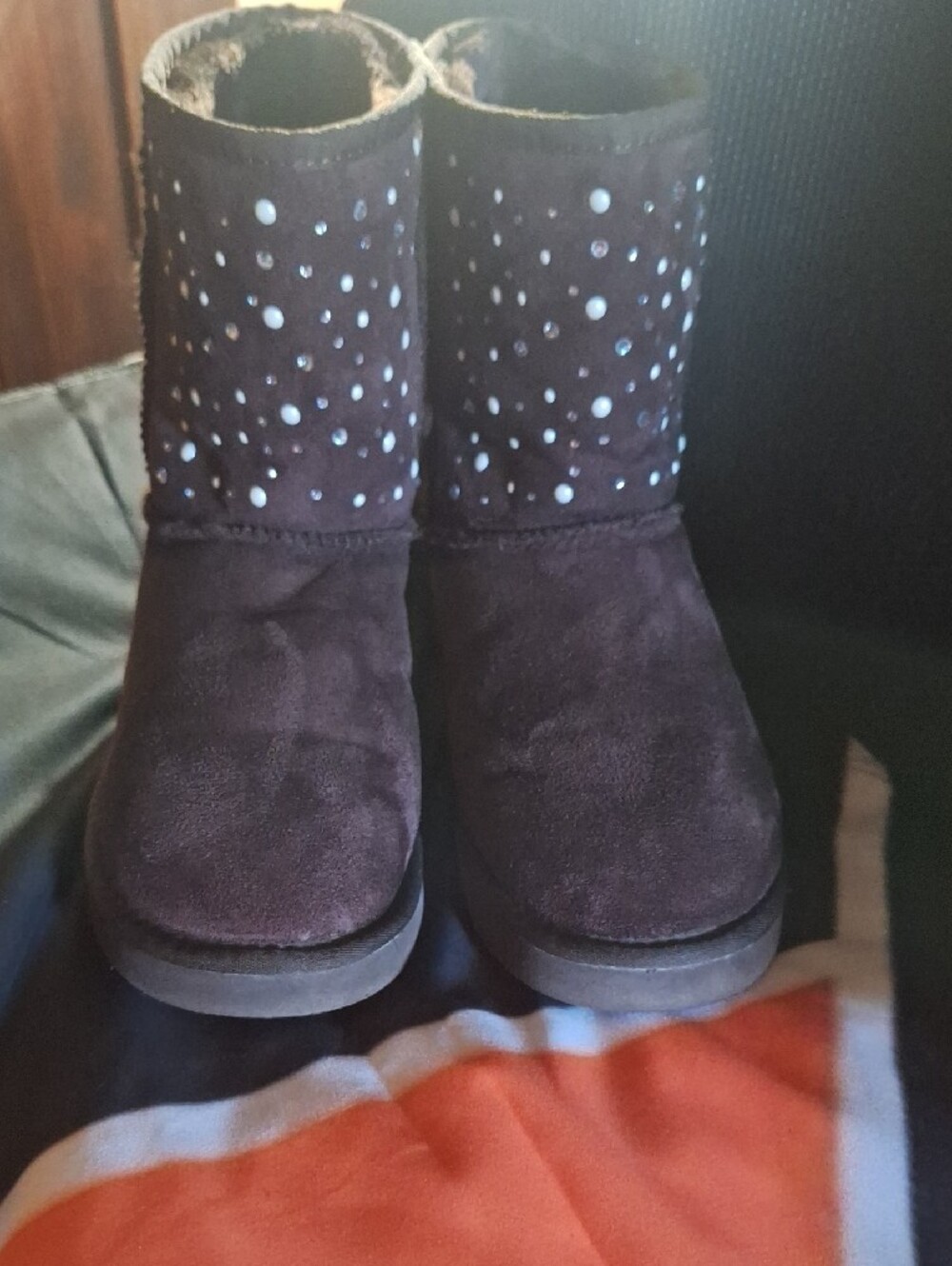 Rare UGG Australia Women's Classic Short Constellation Swarovski Crystal Boots